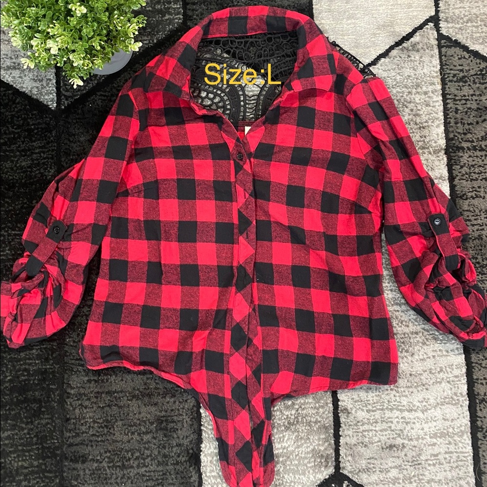 Adjustable Long Sleeve With front tied (Size: L)